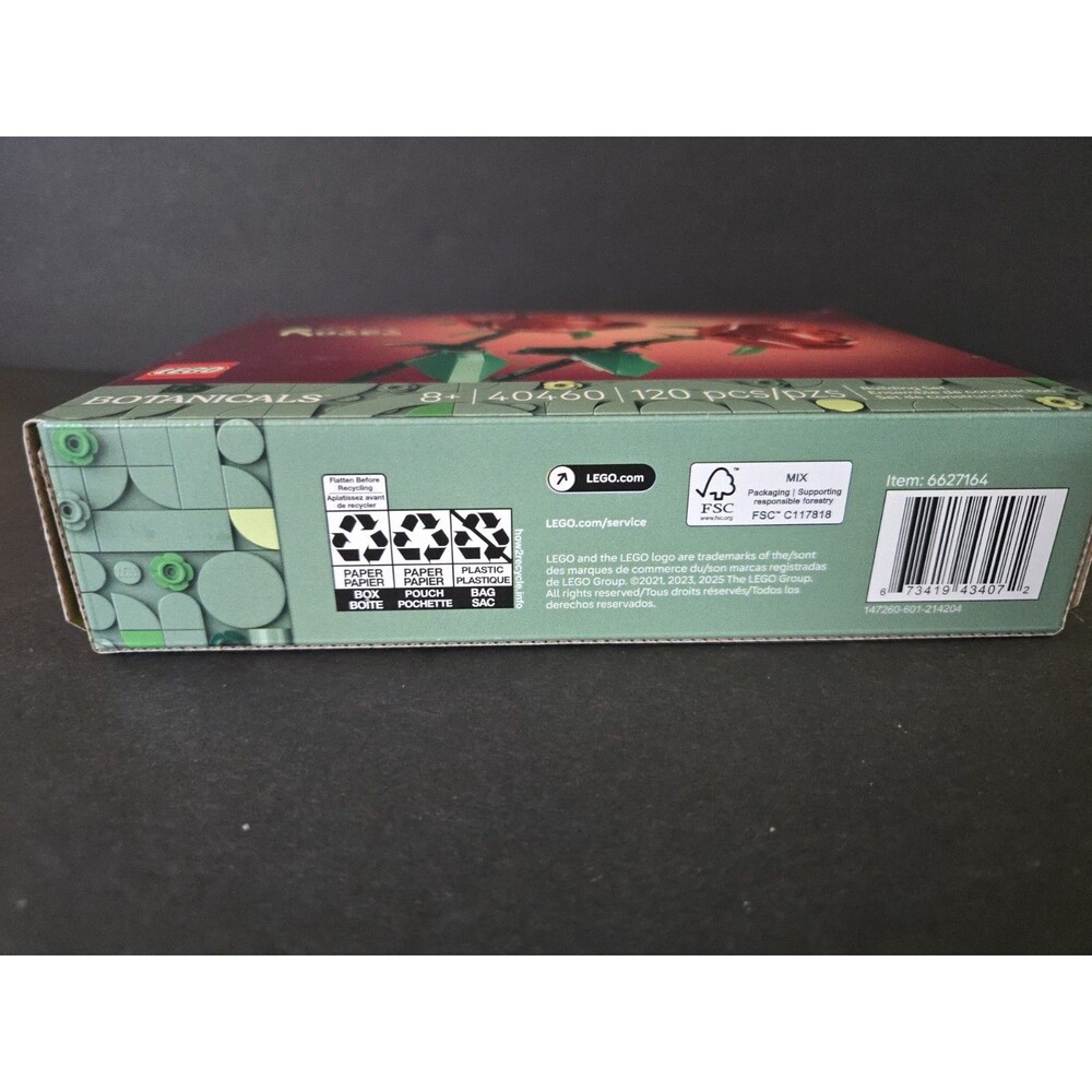 LEGO Roses Botanical Flower Collection Building Set 40460 SEE DETAILS - Picture 6 of 9